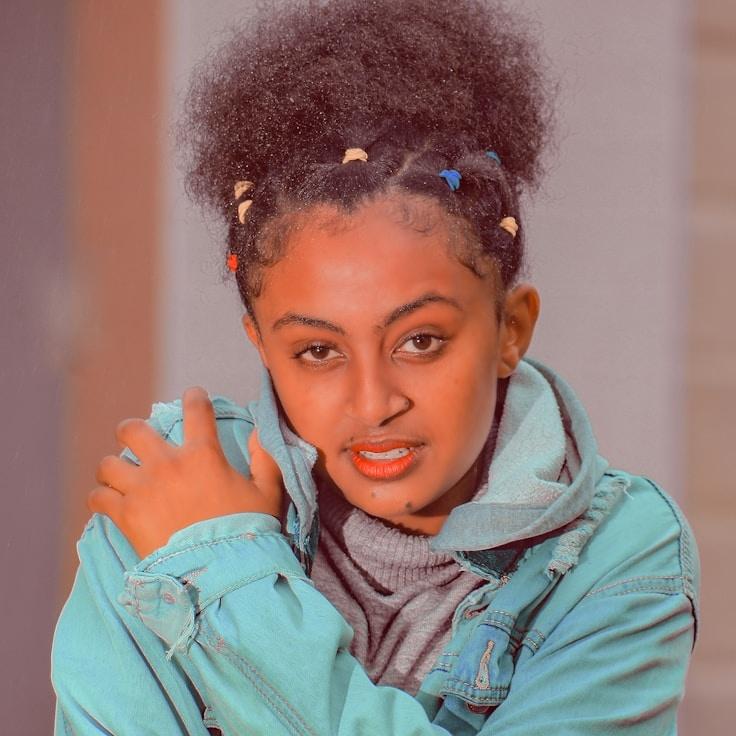 Portrait of Mira Calderon, group coordinator and fusion cooking expert